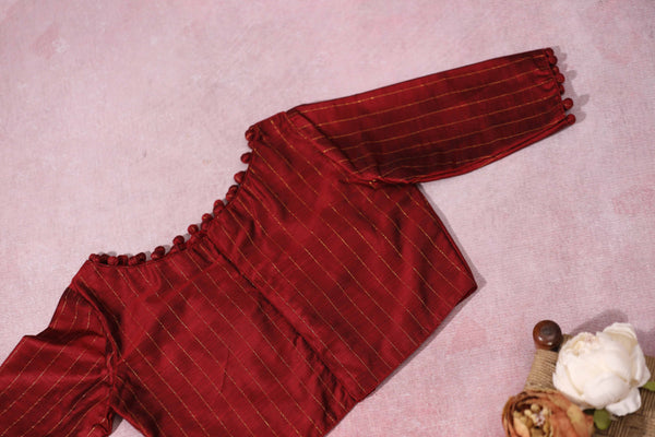 Blouse- Sangamithrai Maroon