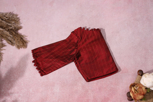 Blouse- Sangamithrai Maroon