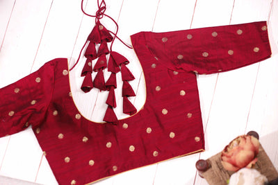Blouse- Saatvika Maroon