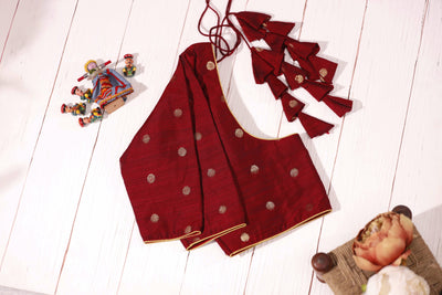 Blouse- Saatvika Maroon