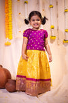 Aakruti Magenta with Yellow Mini