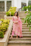 Saindhavi Pink Kurti Set