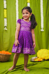 Pravya Violet Frock mini