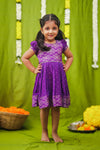 Pravya Violet Frock mini