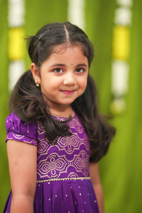 Pravya Violet Frock mini