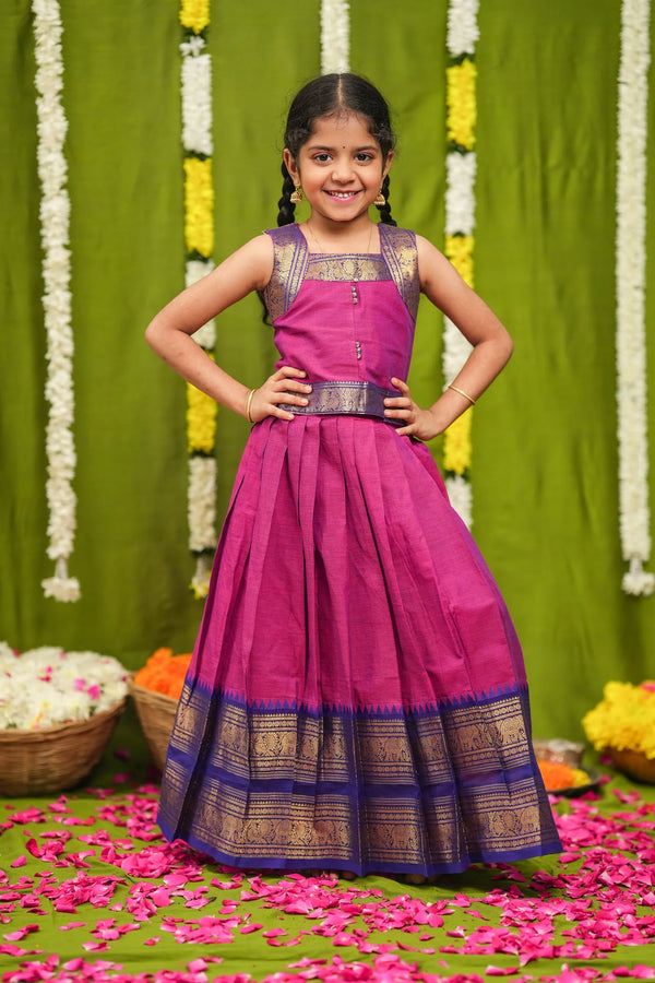 Prisha Pink Lehenga Mini (Set of 2)