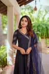Anjana Navy Dress