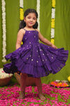 Meera violet Frock Mini