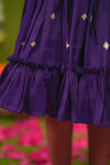 Meera violet Frock Mini