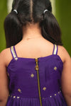 Meera violet Frock Mini