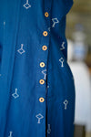 Pranjal Navy Blue Kurta Set