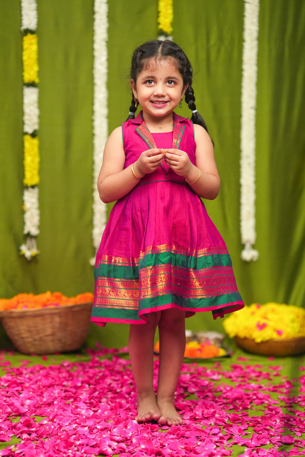 Jayanti Pink Frock Mini (Set of 2)
