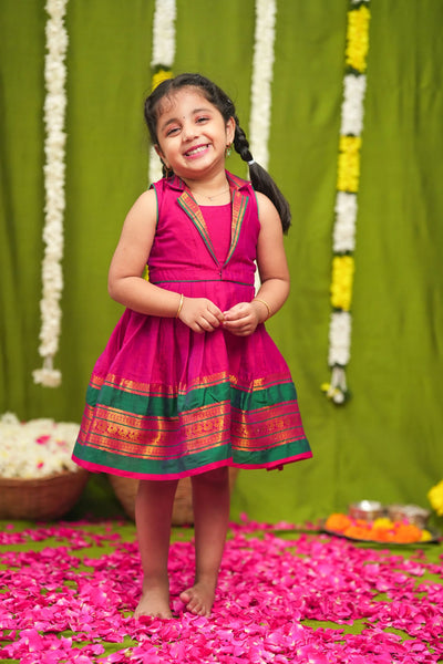 Jayanti Pink Frock Mini (Set of 2)