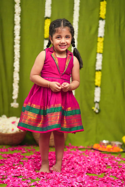 Jayanti Pink Frock Mini (Set of 2)