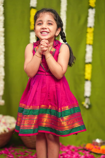 Jayanti Pink Frock Mini (Set of 2)