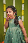 Charita Pastel green Frock Mini
