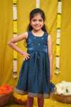 Mrinalini Blue Frock Mini