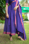 Avanti Royal Purple Anarkali Kurta Set