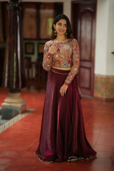 Shivani Croptop Set