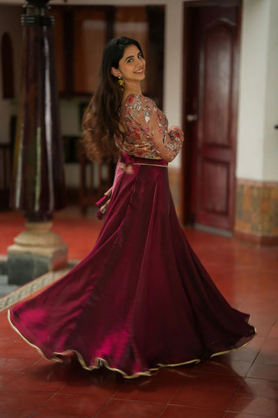 Shivani Croptop Set