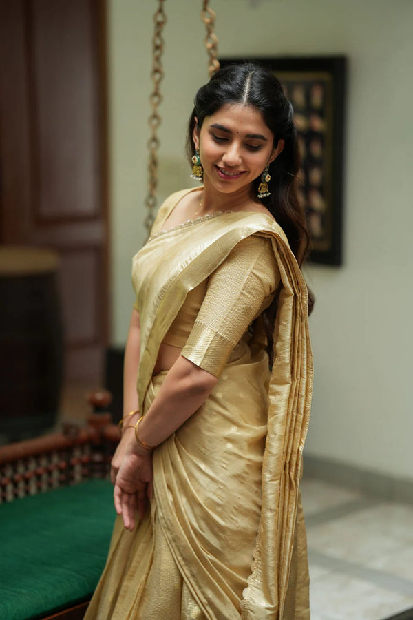 Sarasvati Gold Halfsaree