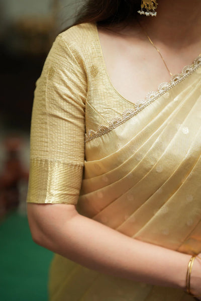 Sarasvati Gold Halfsaree