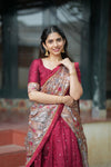 Manaswini Red Lehenga Set