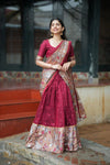 Manaswini Red Lehenga Set