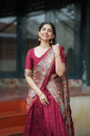 Manaswini Red Lehenga Set
