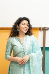 Harini Teal Green Kurti Set