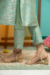 Harini Teal Green Kurti Set