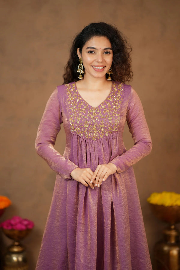 Upasanna Pastel Pink Kurta Set (Set of 2)