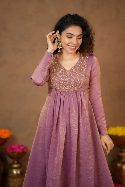 Upasanna Pastel Pink Kurta Set (Set of 2)