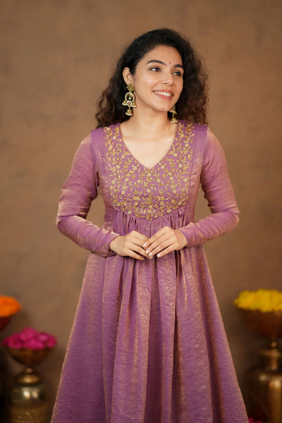 Upasanna Pastel Pink Kurta Set (Set of 2)