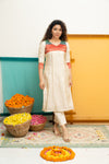 Neeraja Ivory Kurti Set