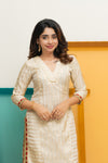 Ananya Ivory Kurti Set