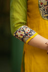Samriddhi Yellow Kurti (Set of 2)