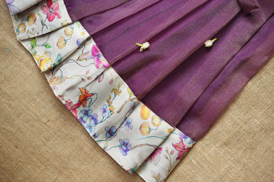 Hemali Violet floral Kids Mini