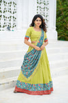 Roopa Green Half Saree