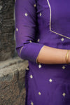 Meera Violet Kurti Set (Set of 2)