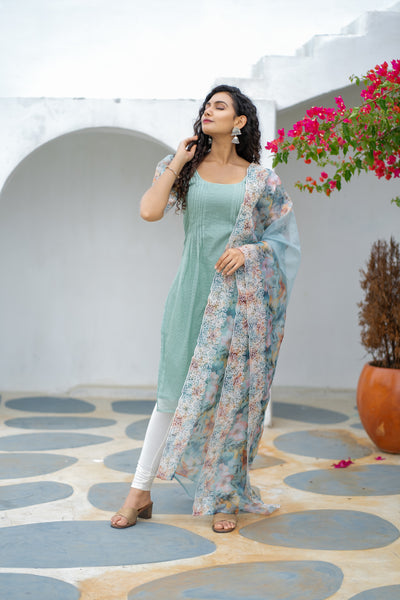 Krithi Mint Green