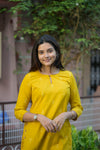 Pranjal Mustard Kurta Set